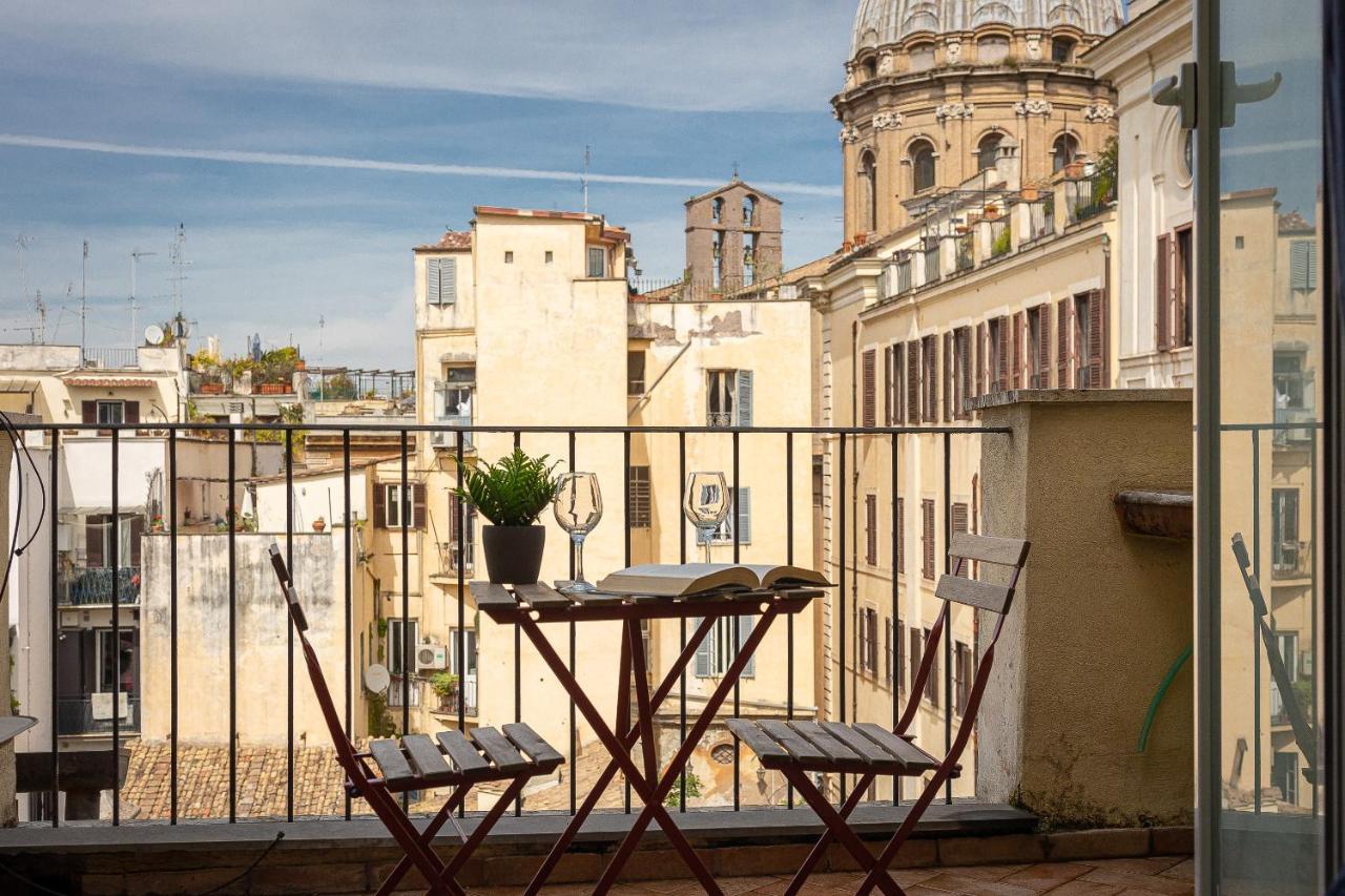 Campo De' Fiori Penthouse-Rental In Řím Exteriér fotografie